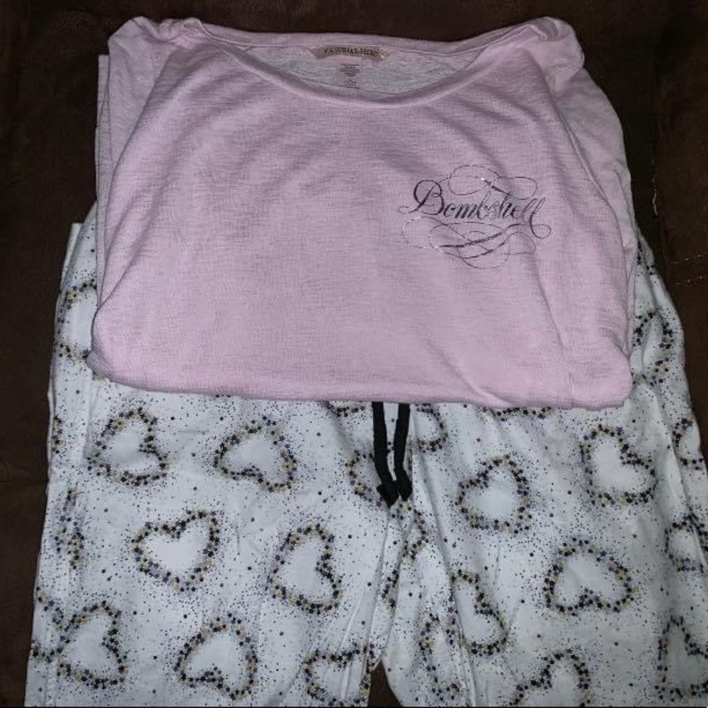 VICTORIA SECRET TOP & BOTTOM PJ SET